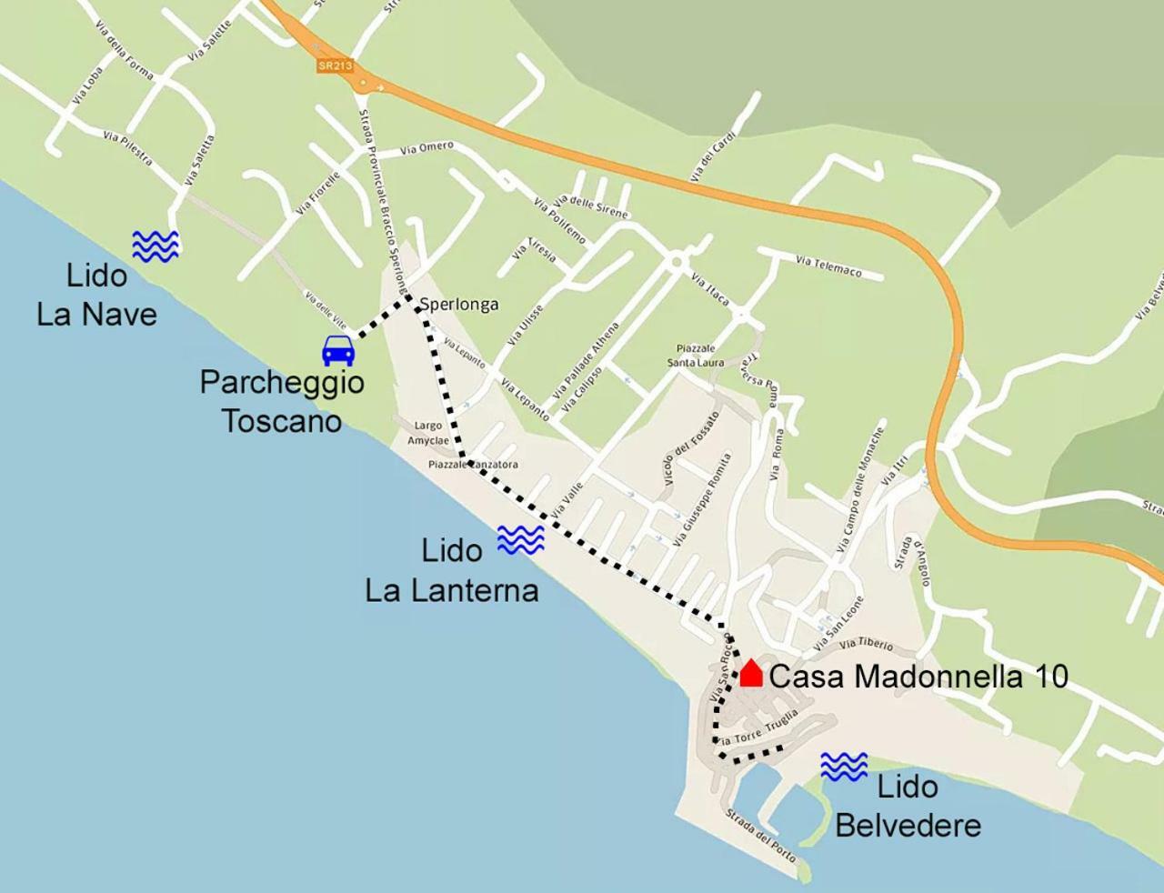 Casa Vacanza Madonnella 10 Sperlonga Ngoại thất bức ảnh